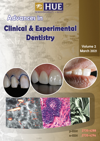 Advances in Clinical and Experimental Dentistry